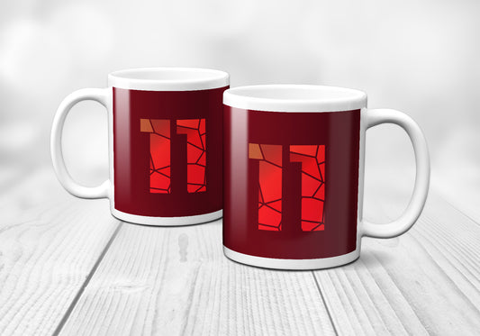 11 Number Mug (Maroon)