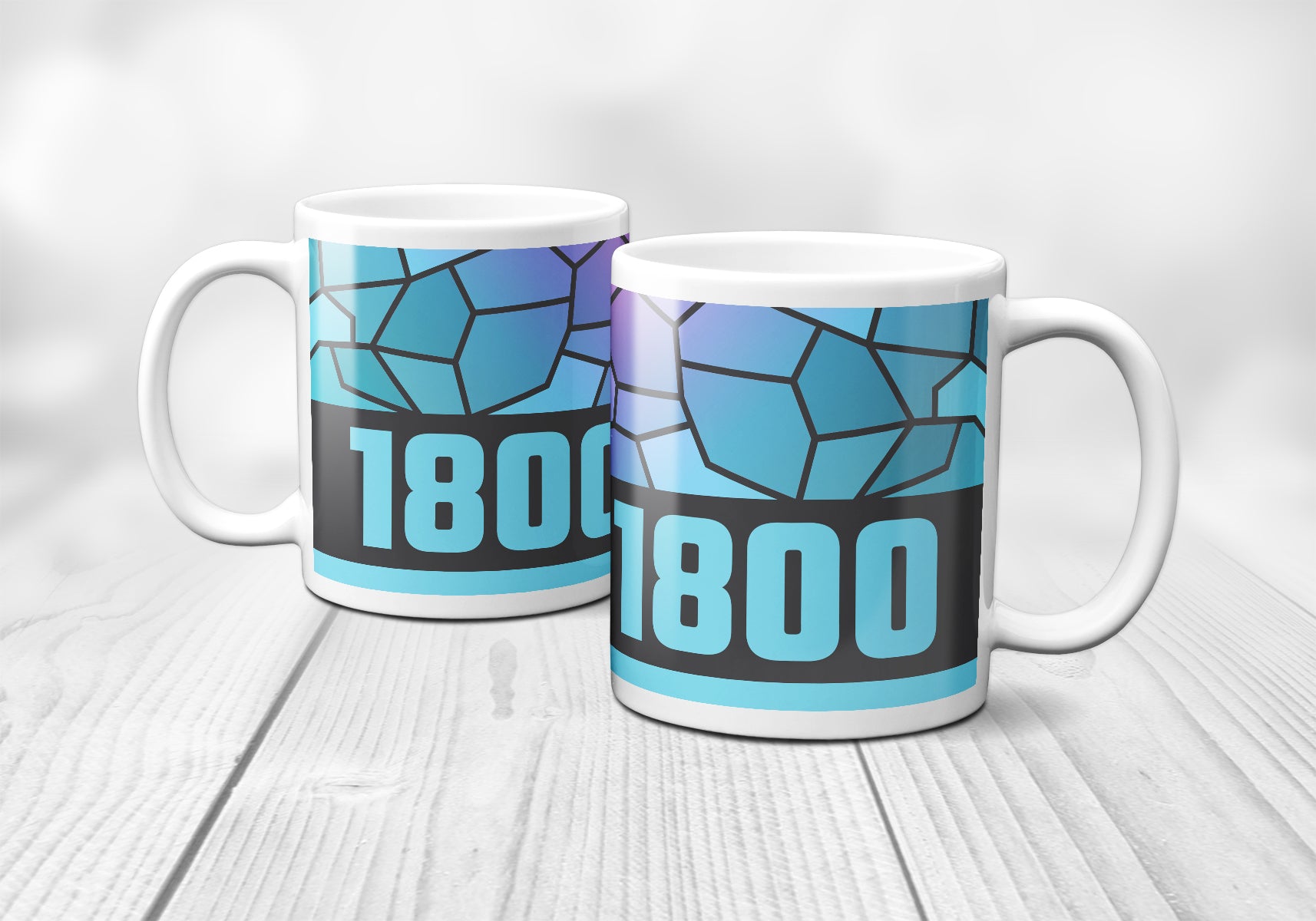 1800 Year Mug (11oz, Charcoal Grey)