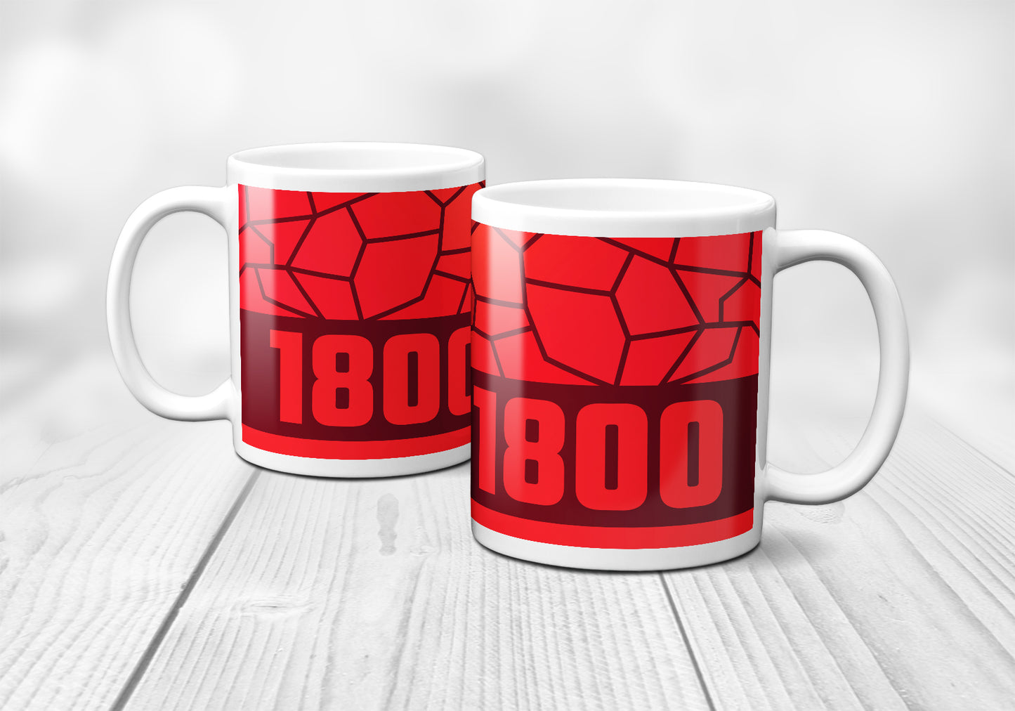 1800 Year Mug (11oz, Maroon)