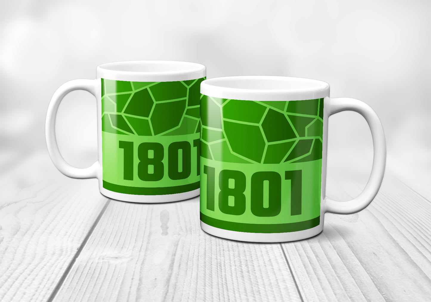 1801 Year Mug (11oz, Liril Green)