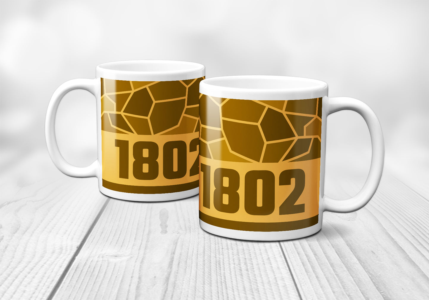 1802 Year Mug (11oz, Golden Yellow)