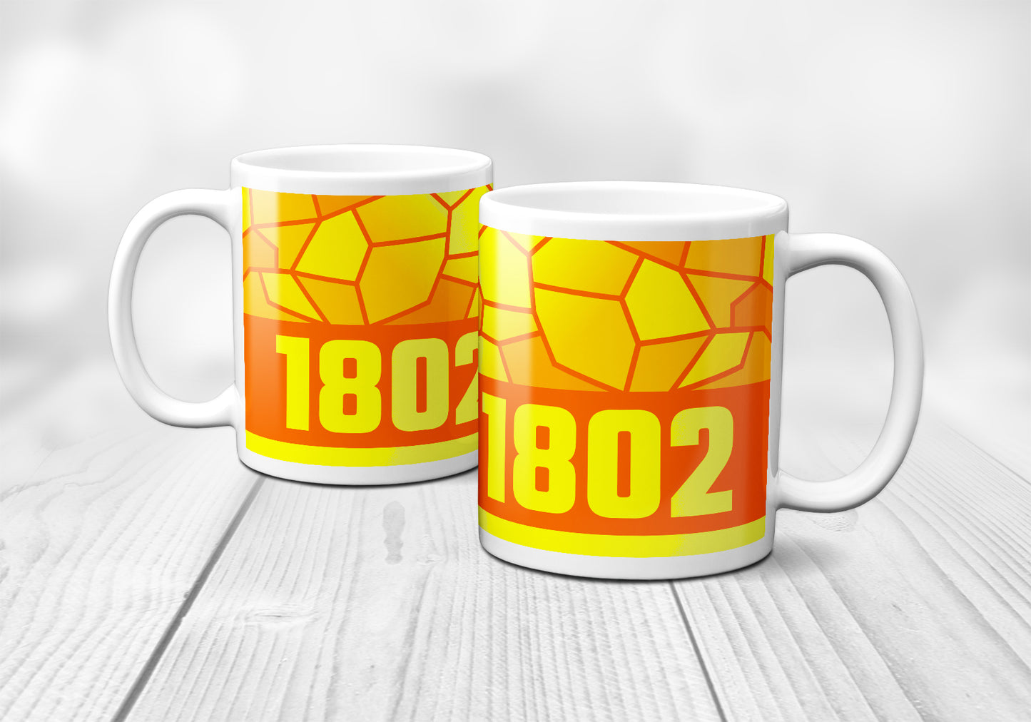 1802 Year Mug (11oz, Orange)