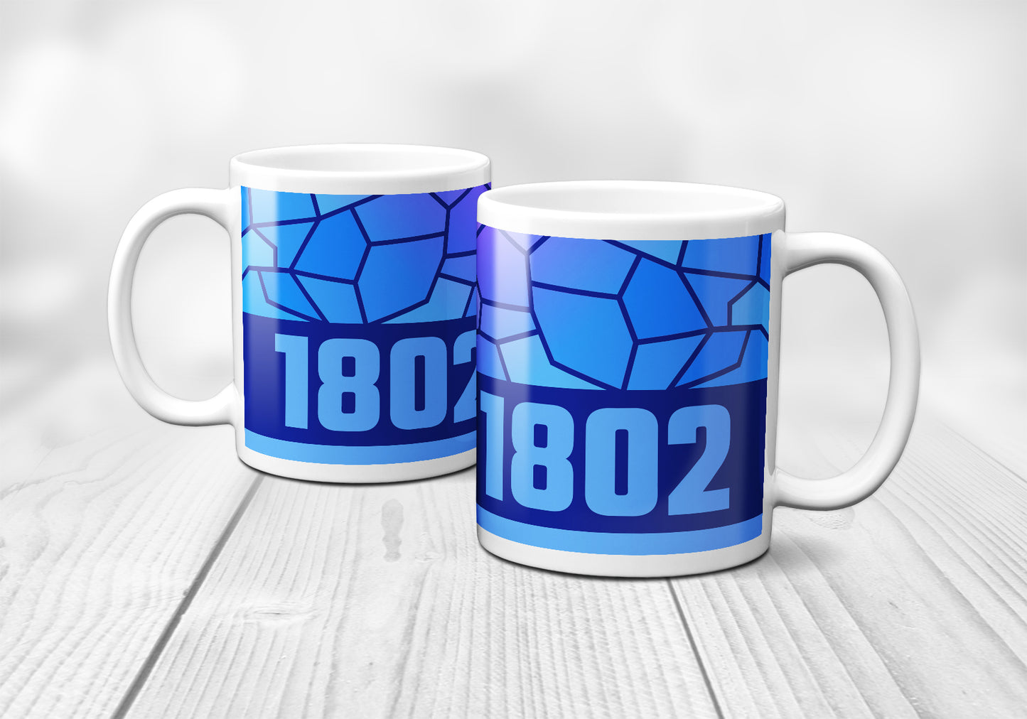 1802 Year Mug (11oz, Royal Blue)