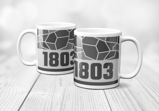 1803 Year Mug (11oz, Melange Grey)