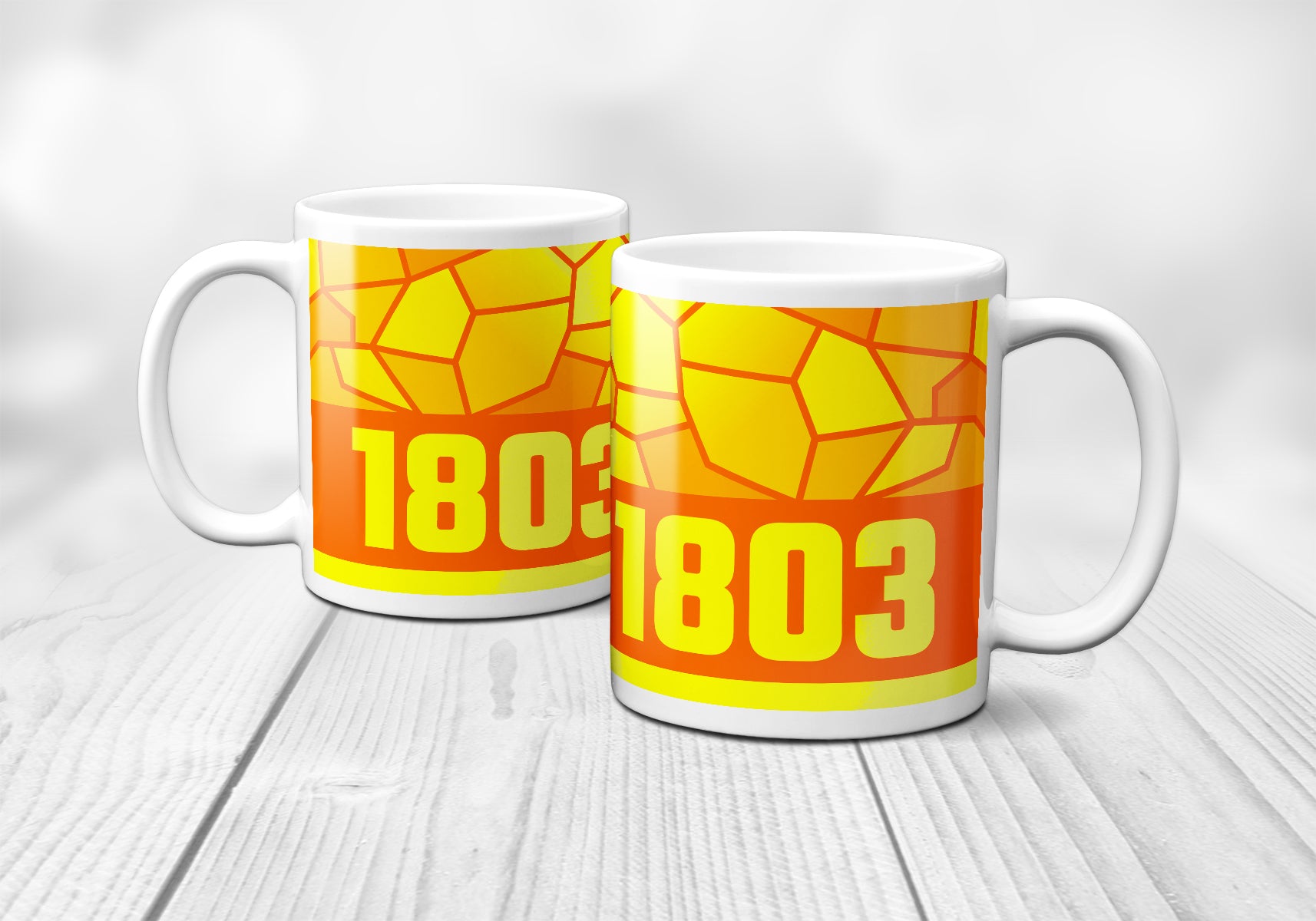 1803 Year Mug (11oz, Orange)