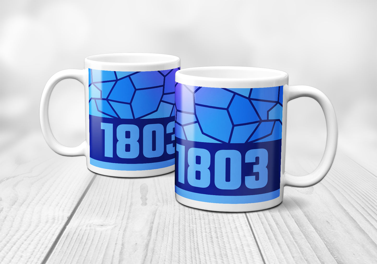 1803 Year Mug (11oz, Royal Blue)