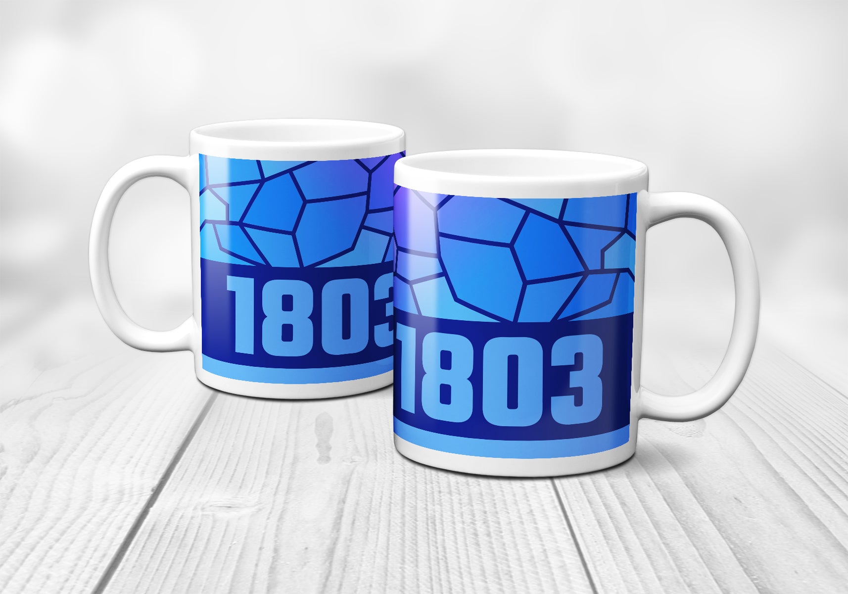 1803 Year Mug (11oz, Royal Blue)