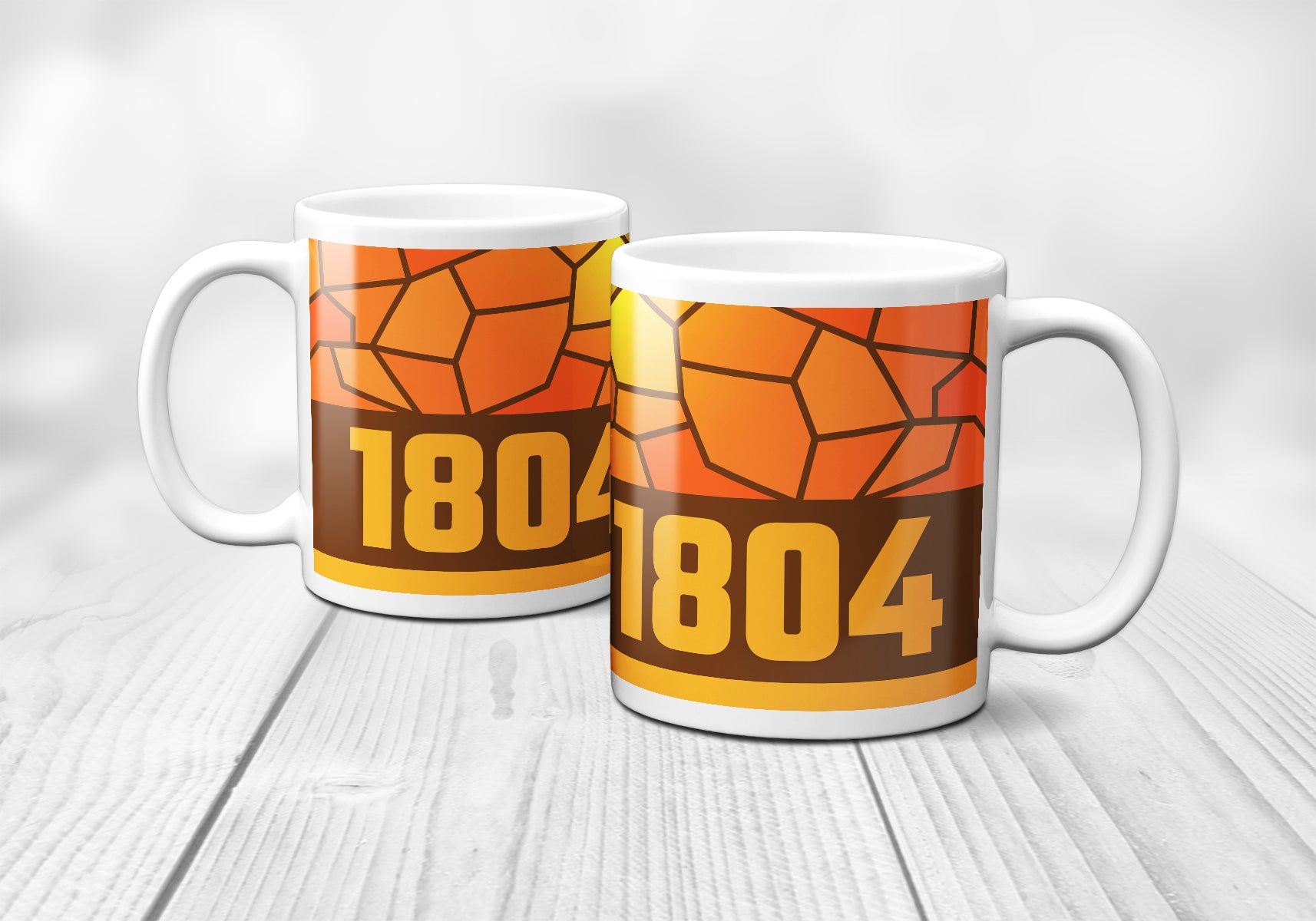 1804 Year Mug (11oz, Brown)