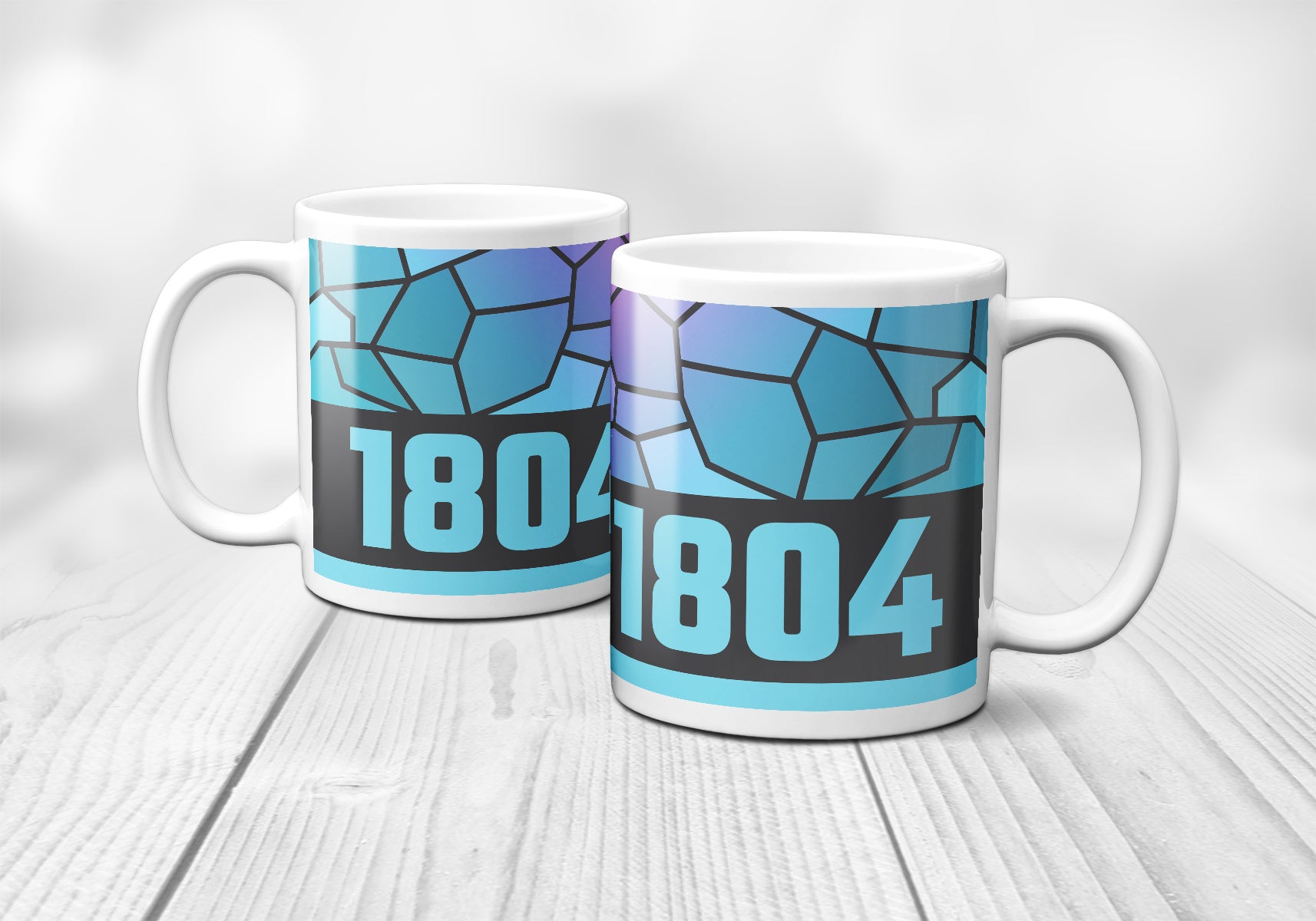 1804 Year Mug (11oz, Charcoal Grey)