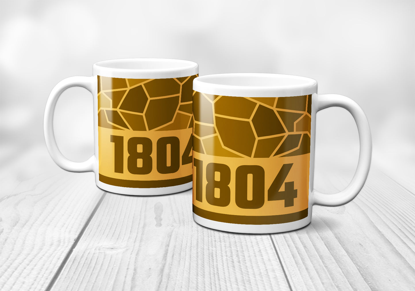 1804 Year Mug (11oz, Golden Yellow)