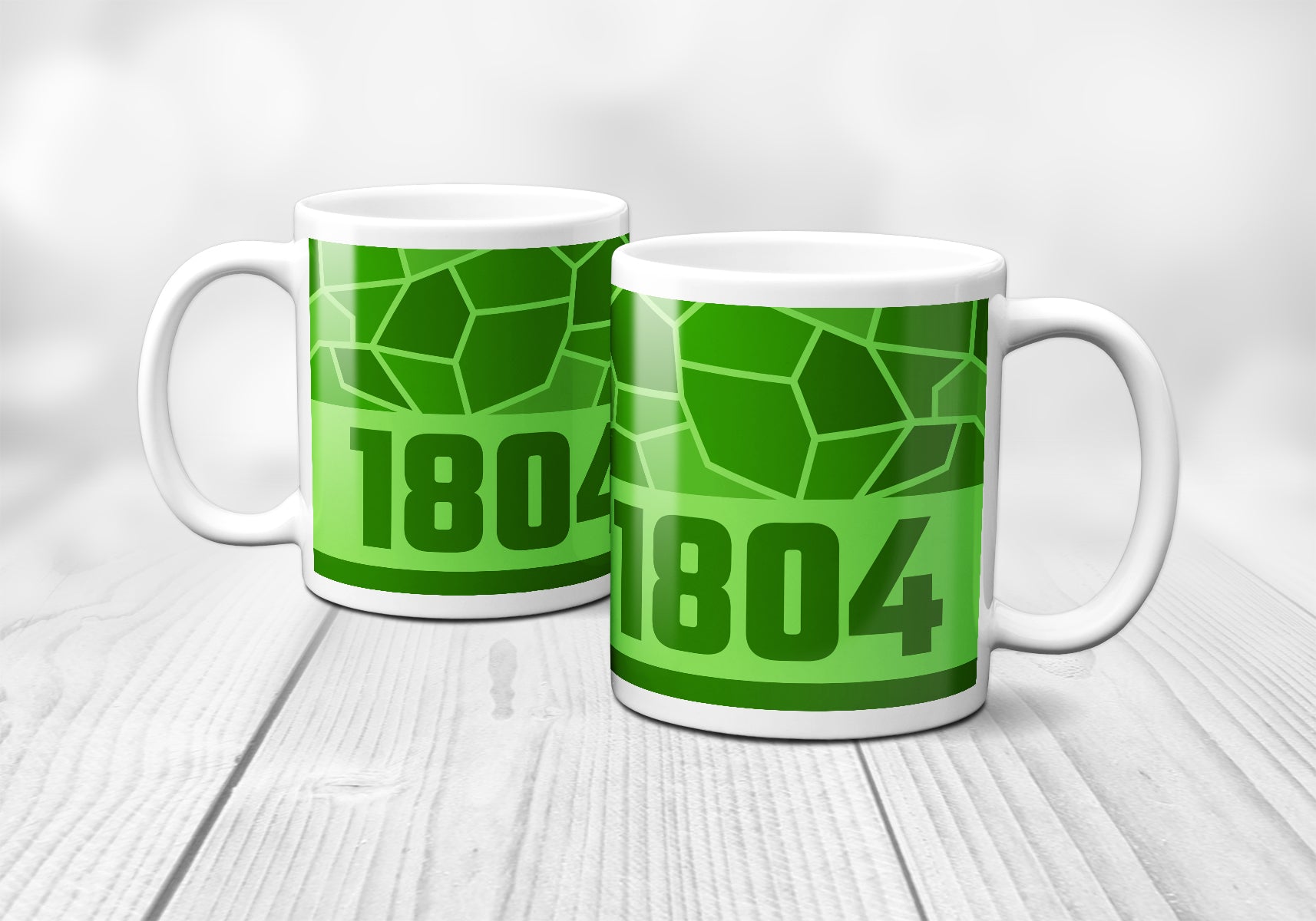 1804 Year Mug (11oz, Liril Green)