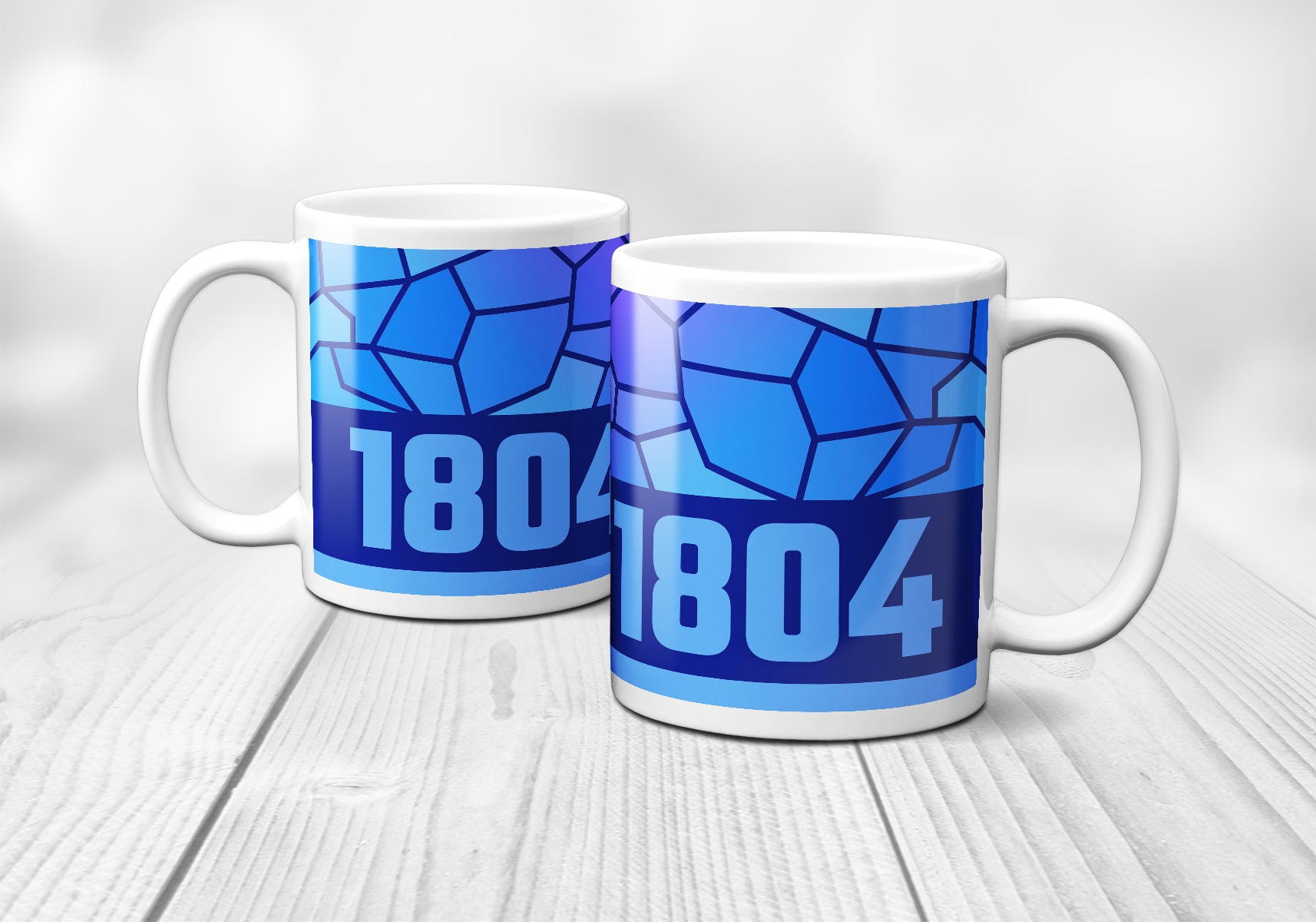 1804 Year Mug (11oz, Royal Blue)