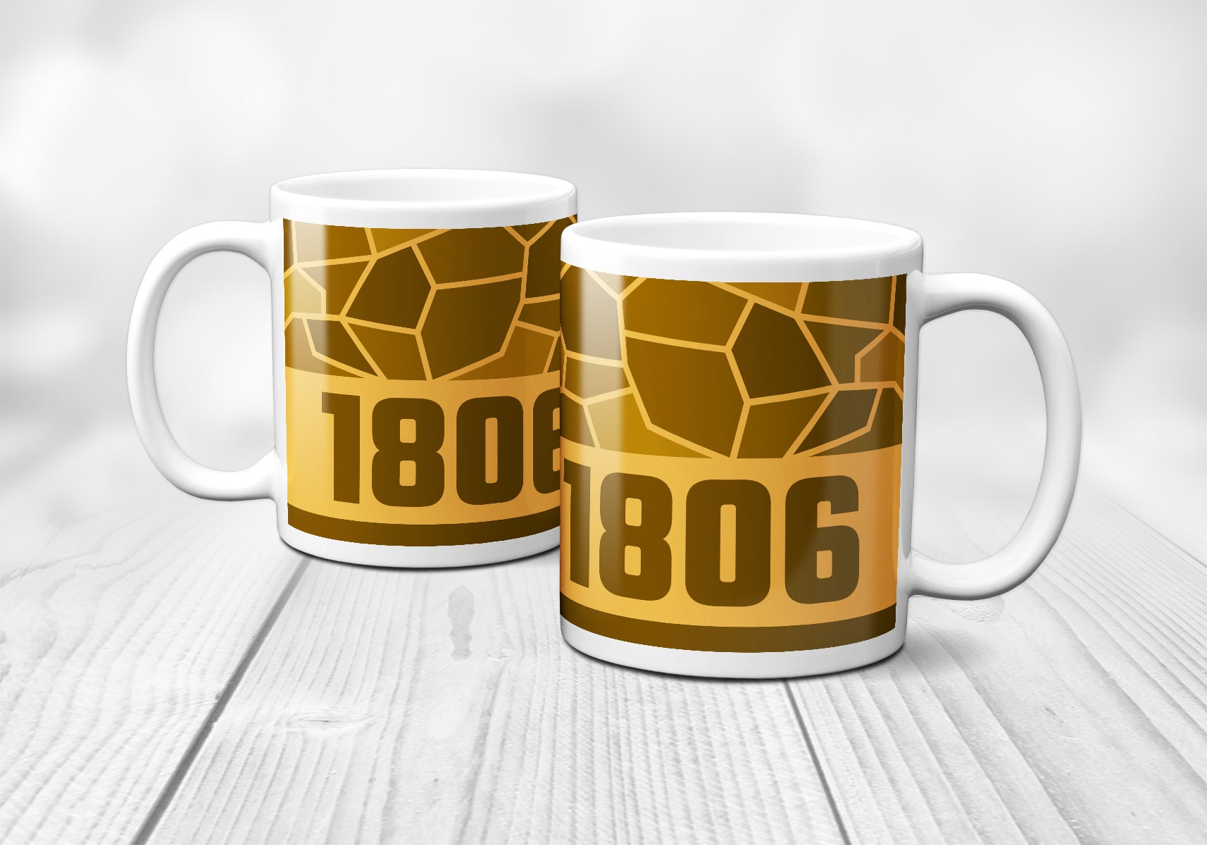 1806 Year Mug (11oz, Golden Yellow)