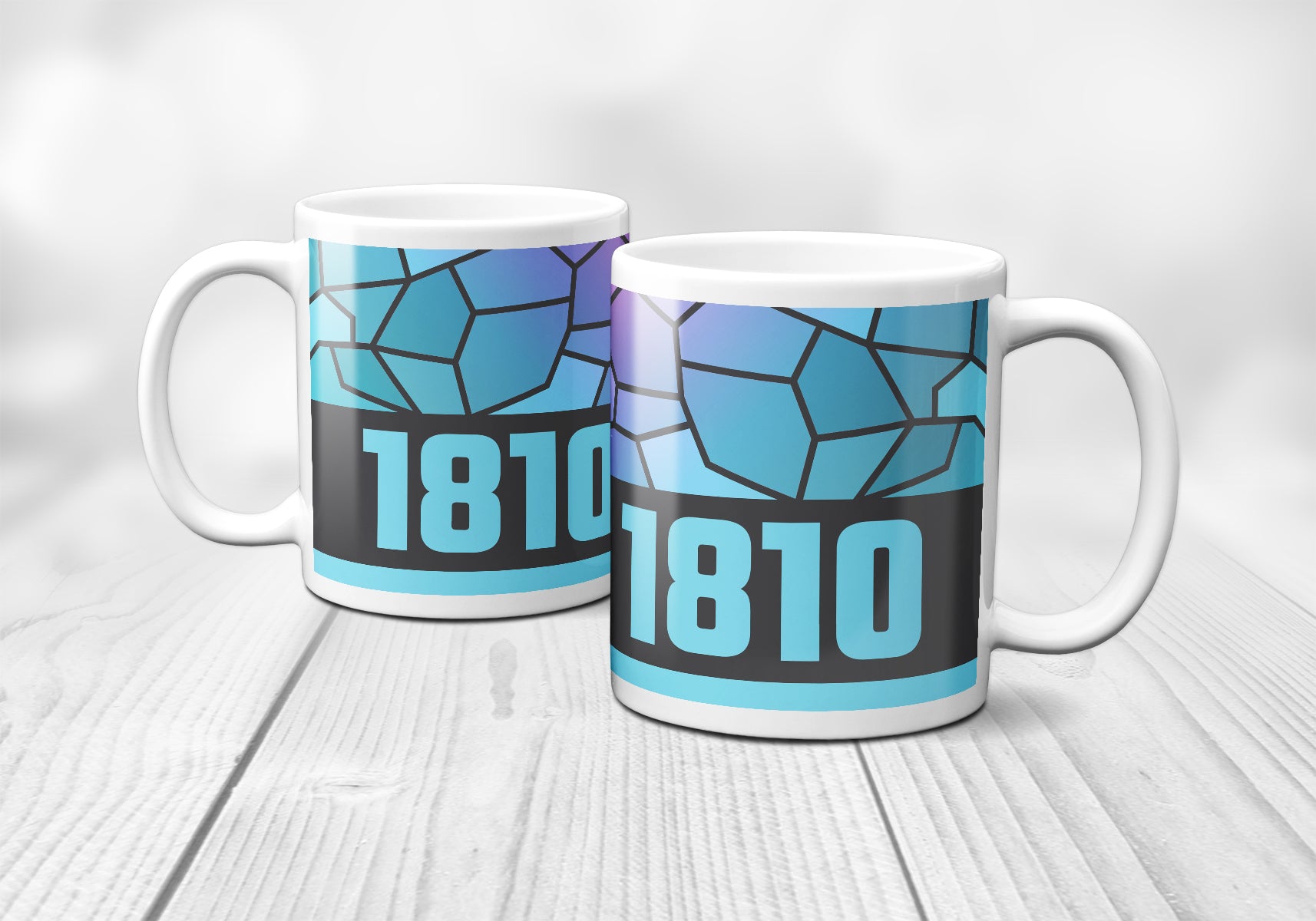 1810 Year Mug (11oz, Charcoal Grey)