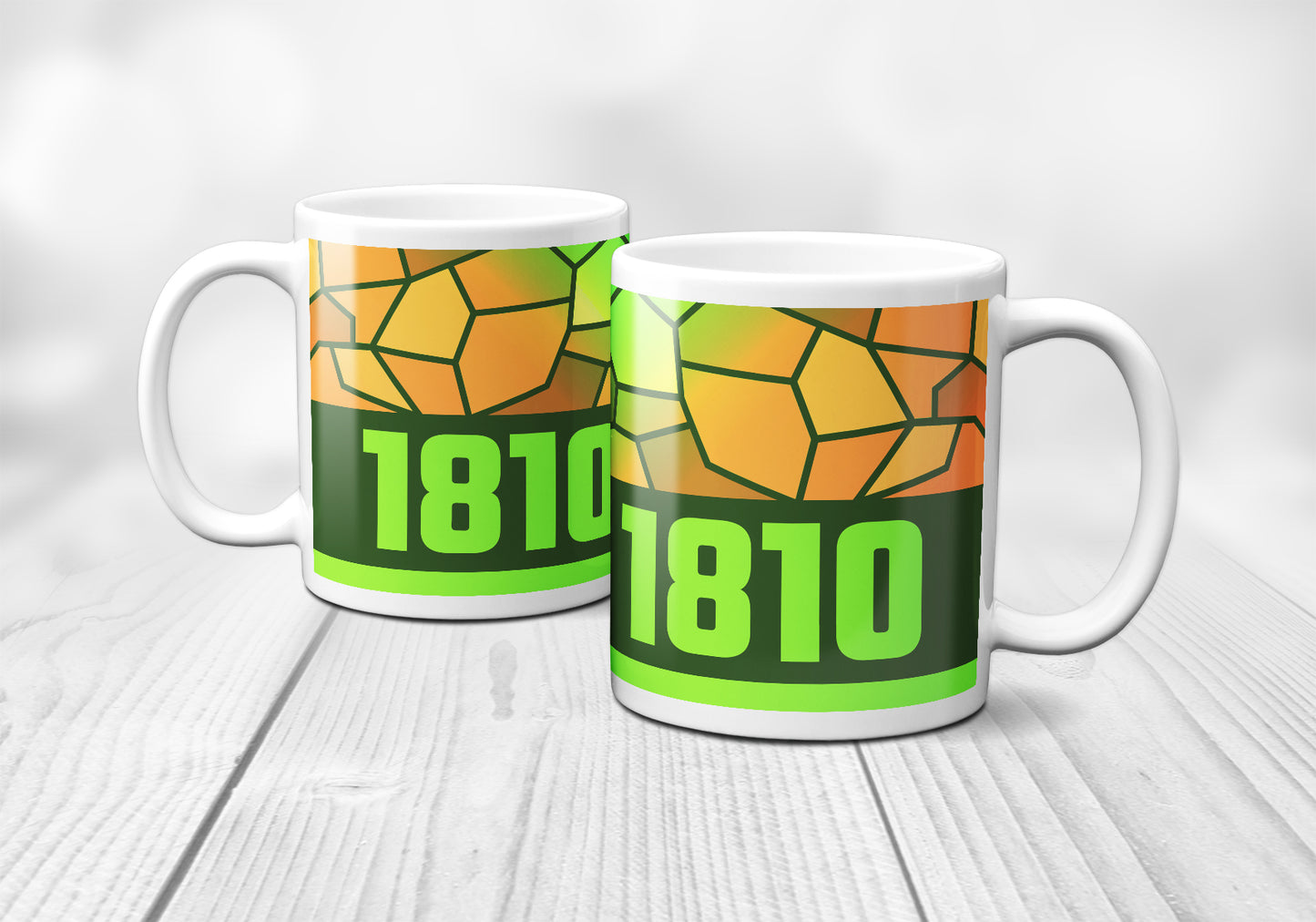 1810 Year Mug (11oz, Olive Green)