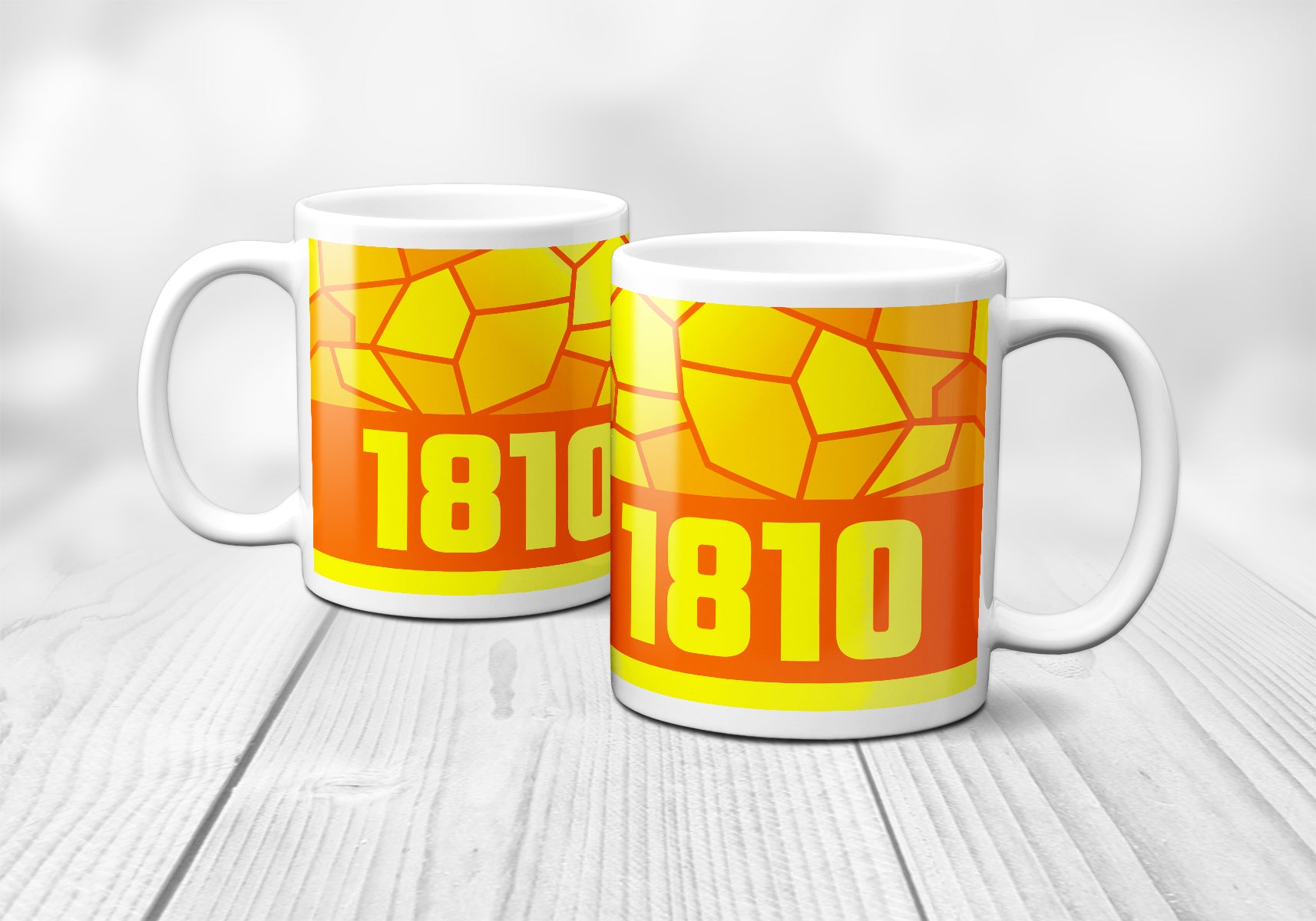 1810 Year Mug (11oz, Orange)