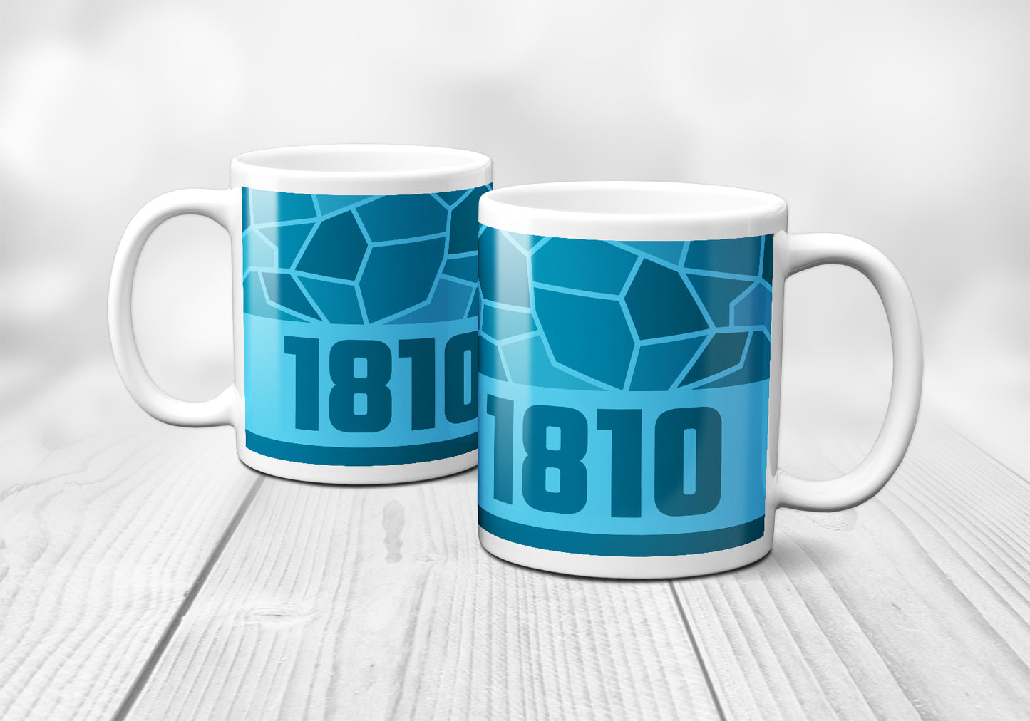 1810 Year Mug (11oz, Sky Blue)