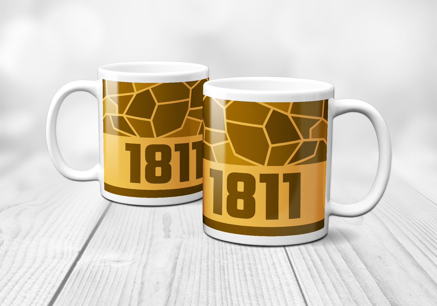 1811 Year Mug (11oz, Golden Yellow)