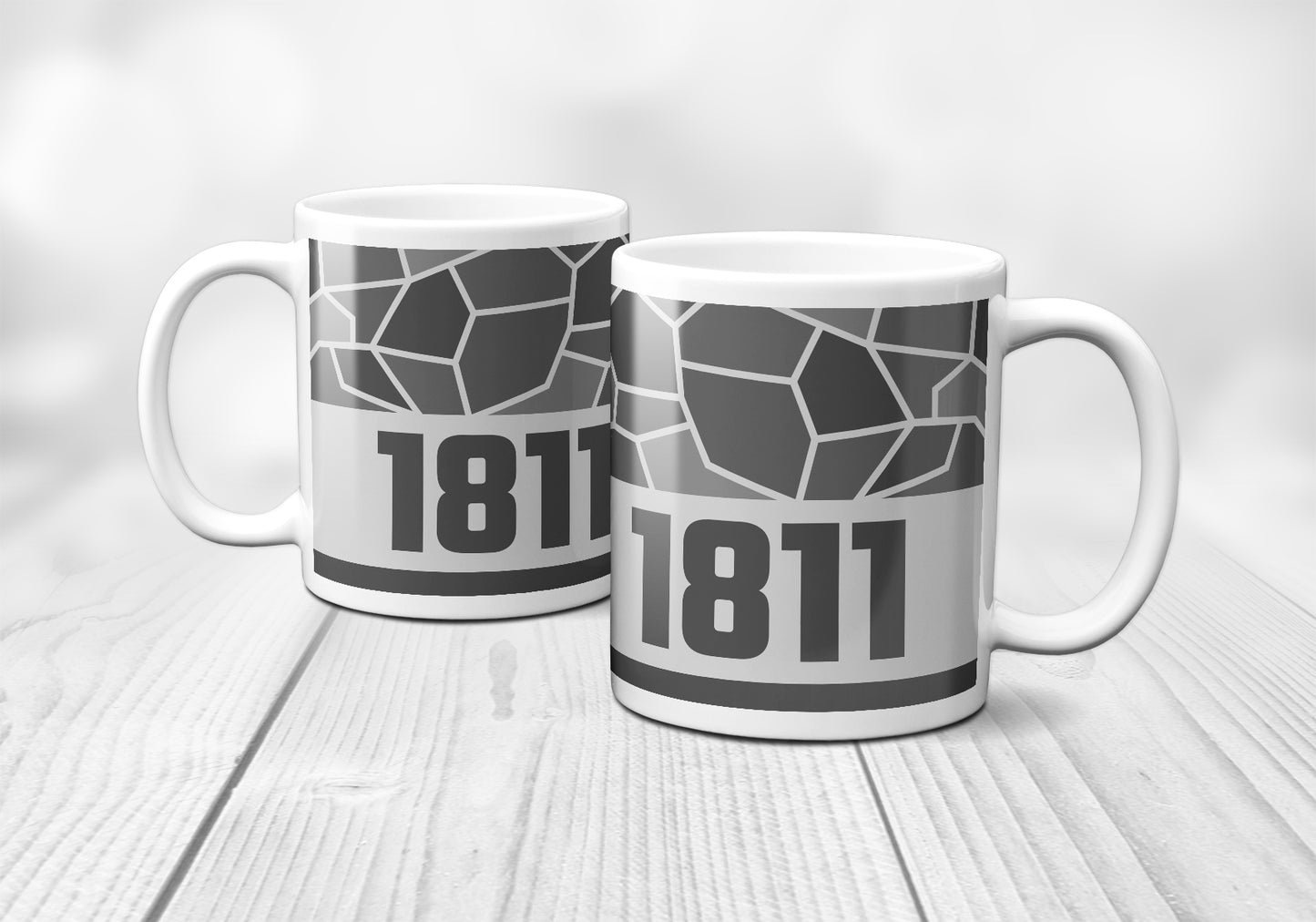 1811 Year Mug (11oz, Melange Grey)