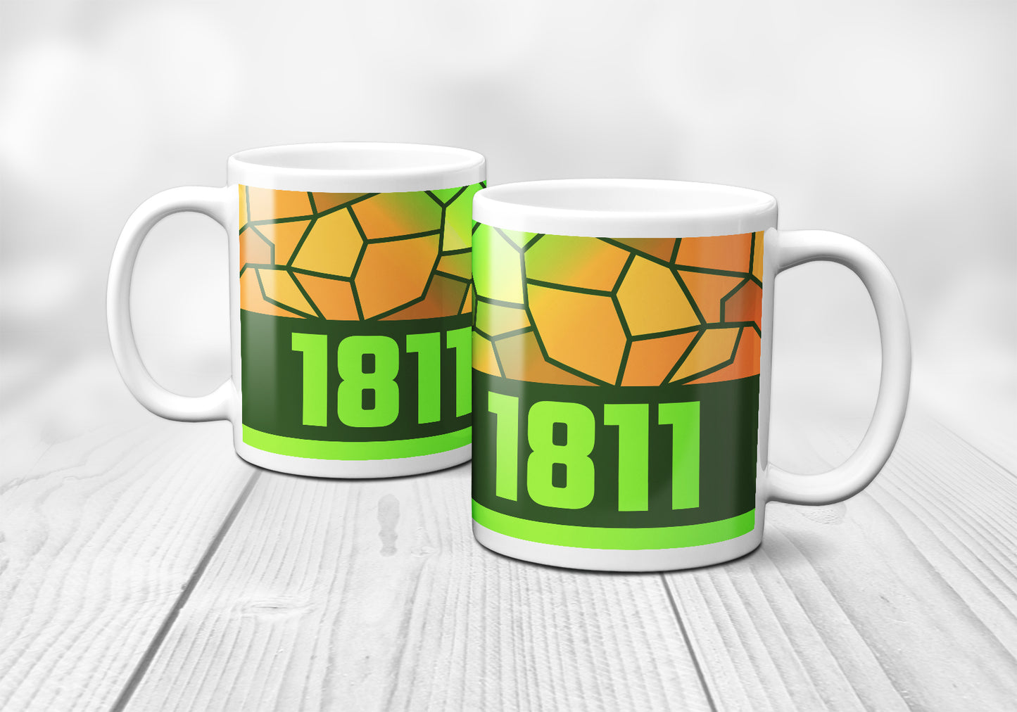 1811 Year Mug (11oz, Olive Green)