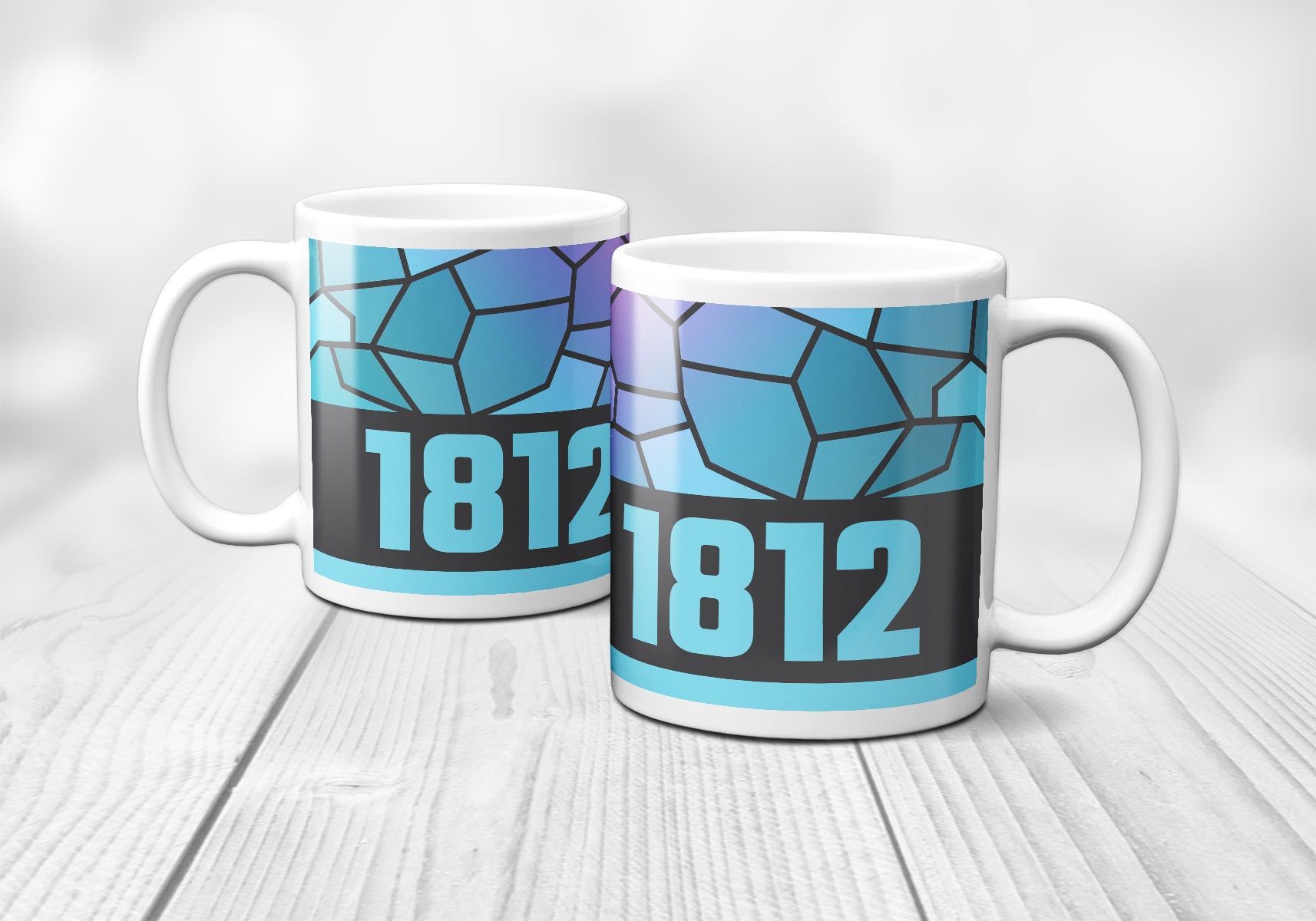 1812 Year Mug (11oz, Charcoal Grey)