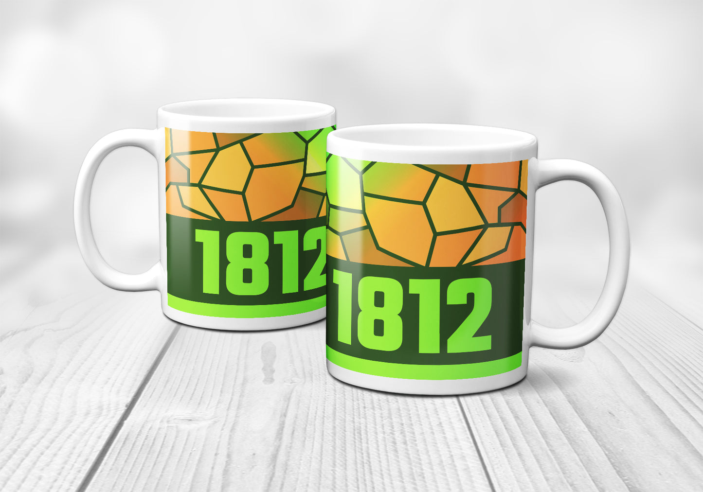 1812 Year Mug (11oz, Olive Green)