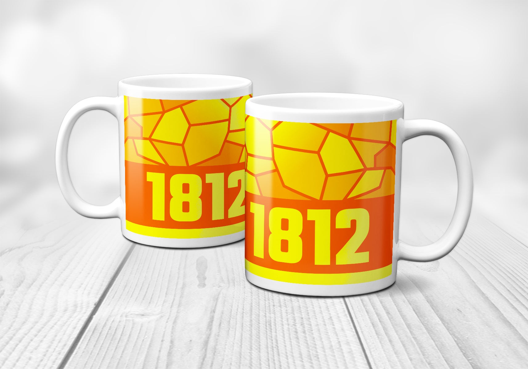 1812 Year Mug (11oz, Orange)