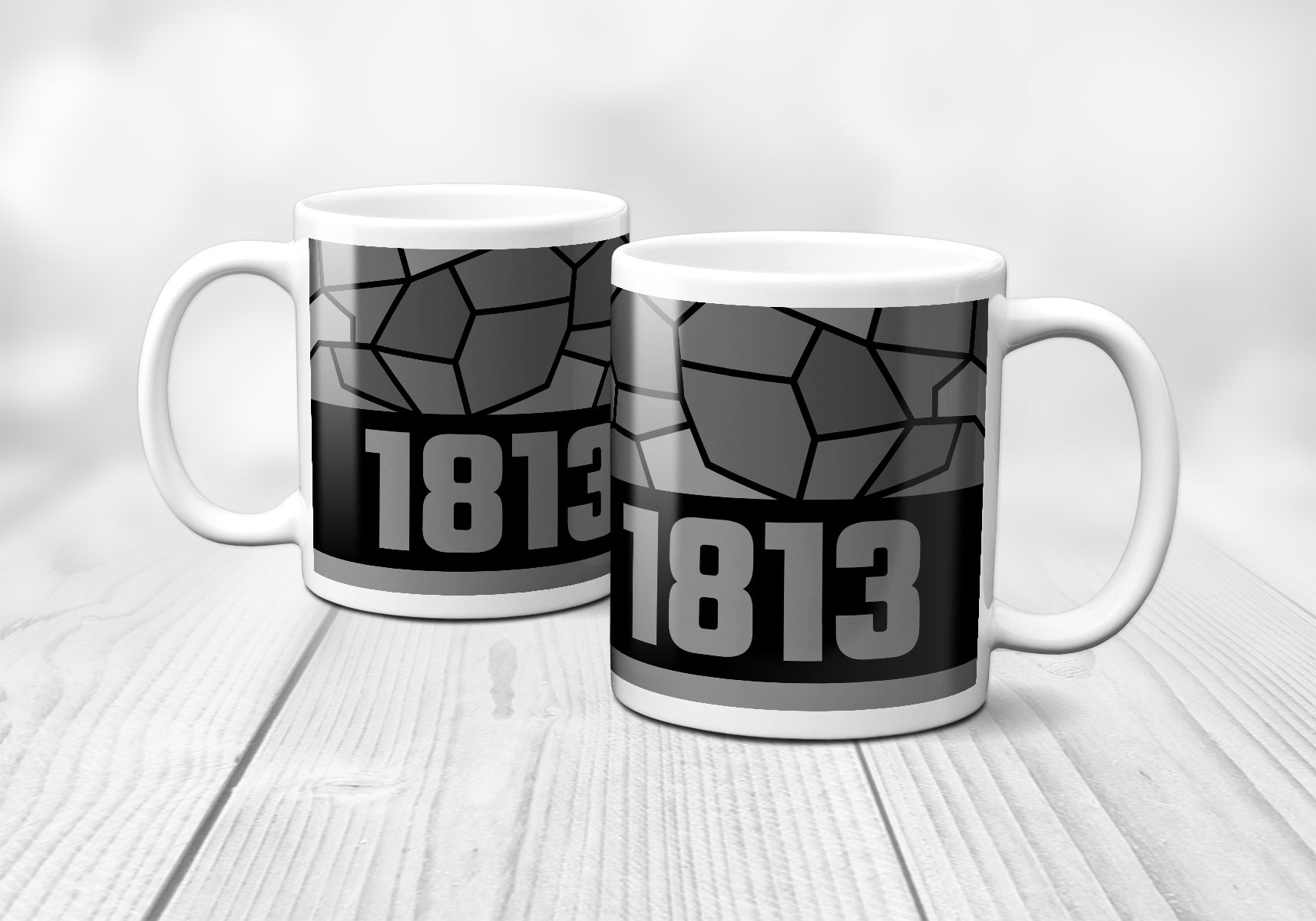 1813 Year Mug (11oz, Black)