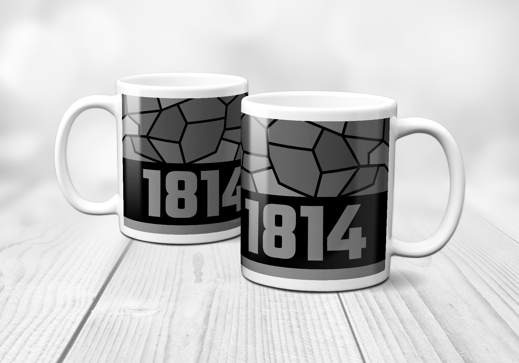 1814 Year Mug (11oz, Black)