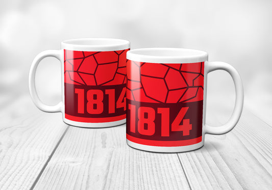 1814 Year Mug (11oz, Maroon)