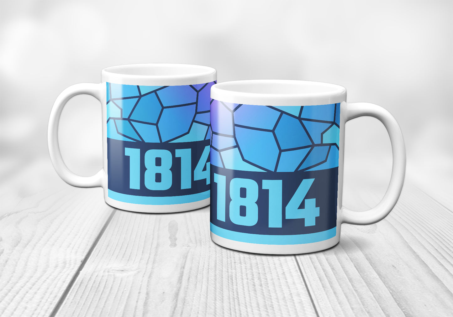 1814 Year Mug (11oz, Navy Blue)