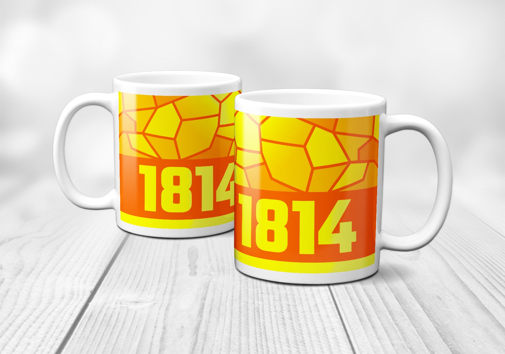 1814 Year Mug (11oz, Orange)