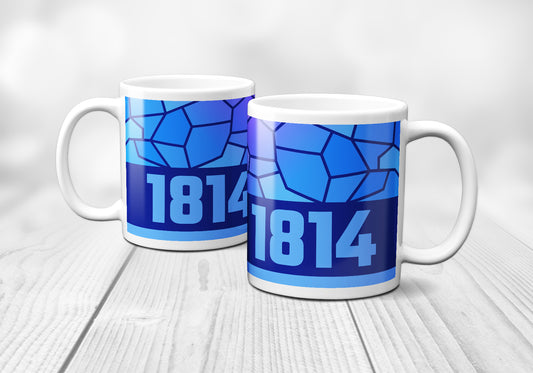 1814 Year Mug (11oz, Royal Blue)