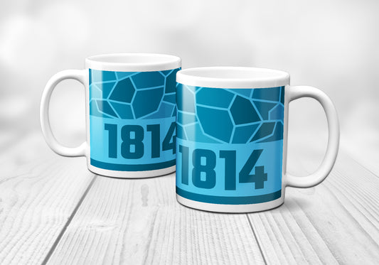 1814 Year Mug (11oz, Sky Blue)