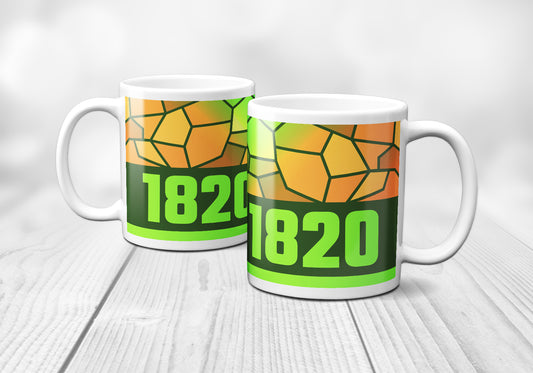 1820 Year Mug (11oz, Olive Green)