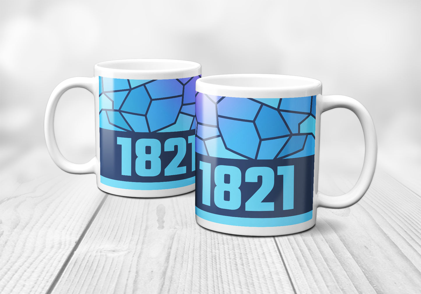 1821 Year Mug (11oz, Navy Blue)