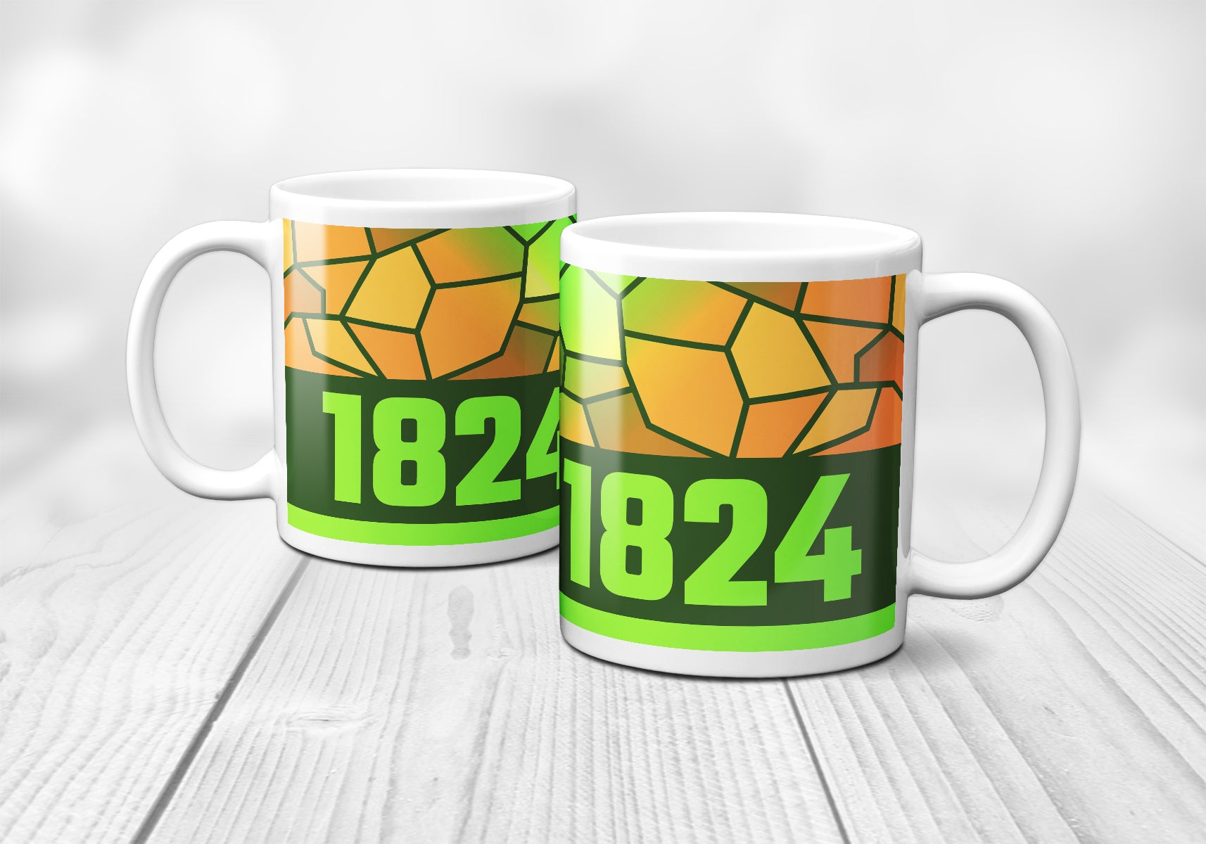 1824 Year Mug (11oz, Olive Green)