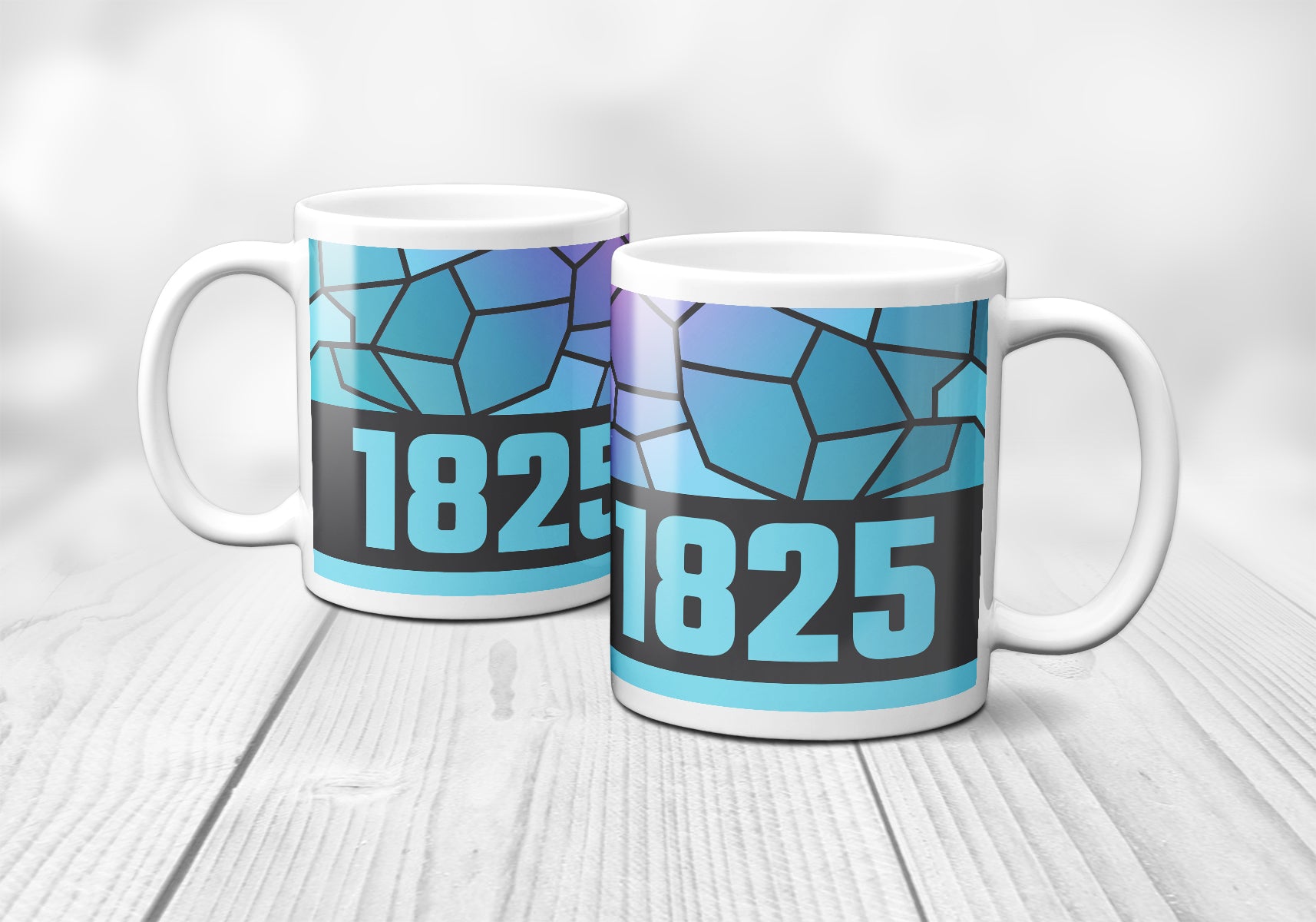 1825 Year Mug (11oz, Charcoal Grey)