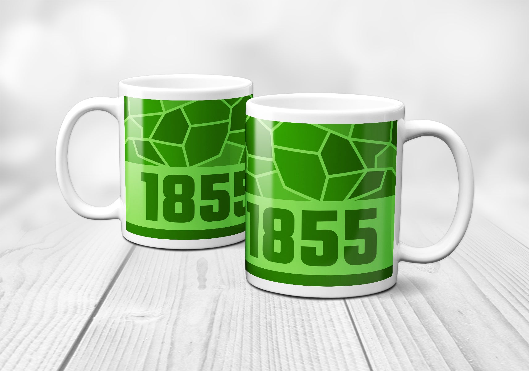 1855 Year Mug (11oz, Liril Green)