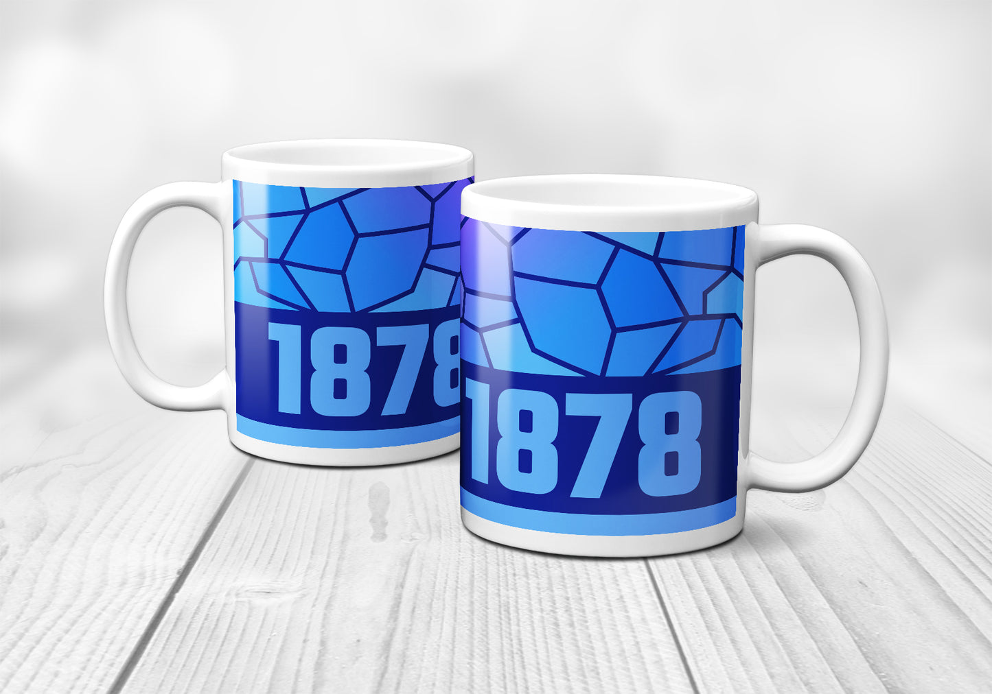 1878 Year Mug (11oz, Royal Blue)