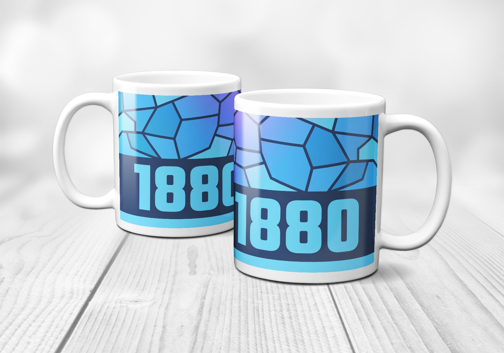1880 Year Mug (11oz, Navy Blue)