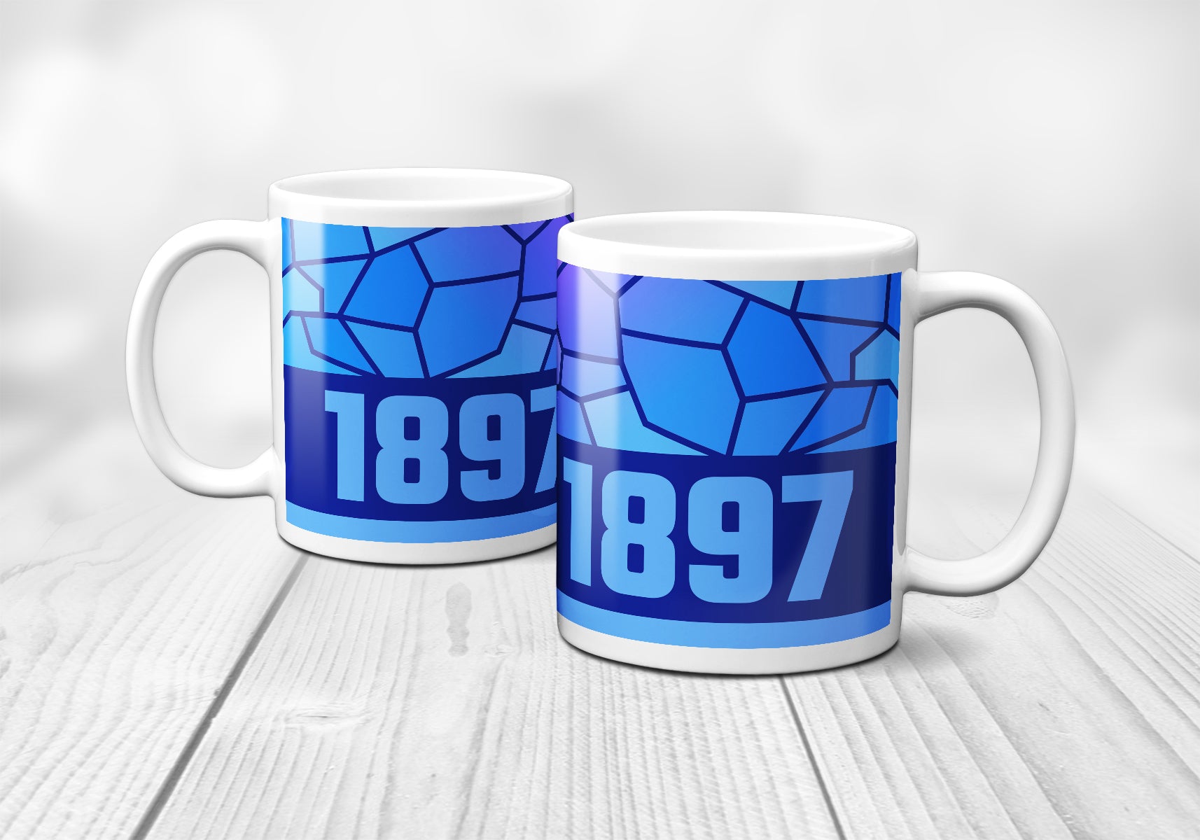 1897 Year Mug (11oz, Royal Blue)