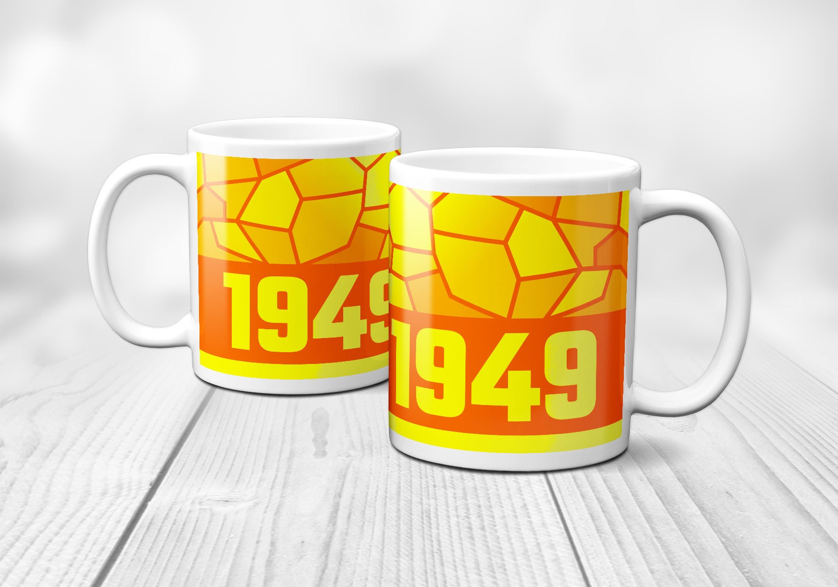 1949 Year Mug (11oz, Orange)