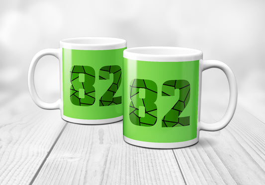 82 Number Mug (Liril Green)