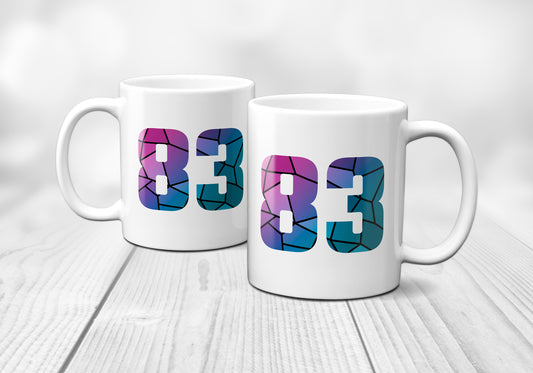 83 Number Mug (White)