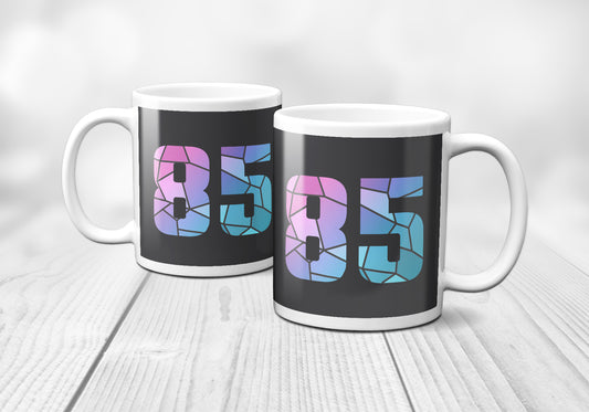 85 Number Mug (Charcoal Grey)