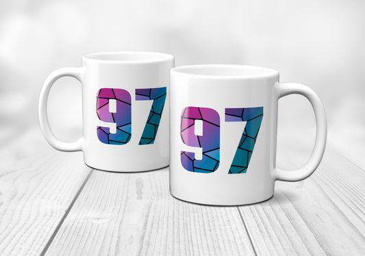 97 Number Mug (White)