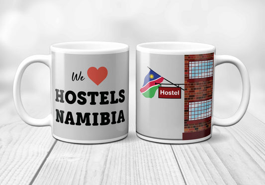 We Love NAMIBIA Hostels Mug