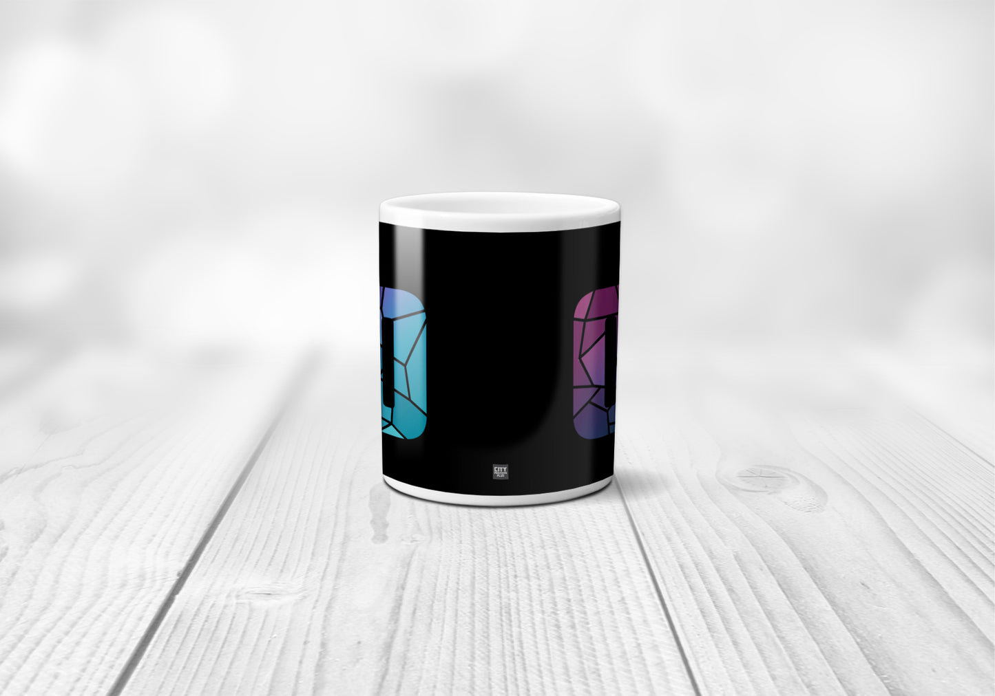 95 Number Mug (Black)