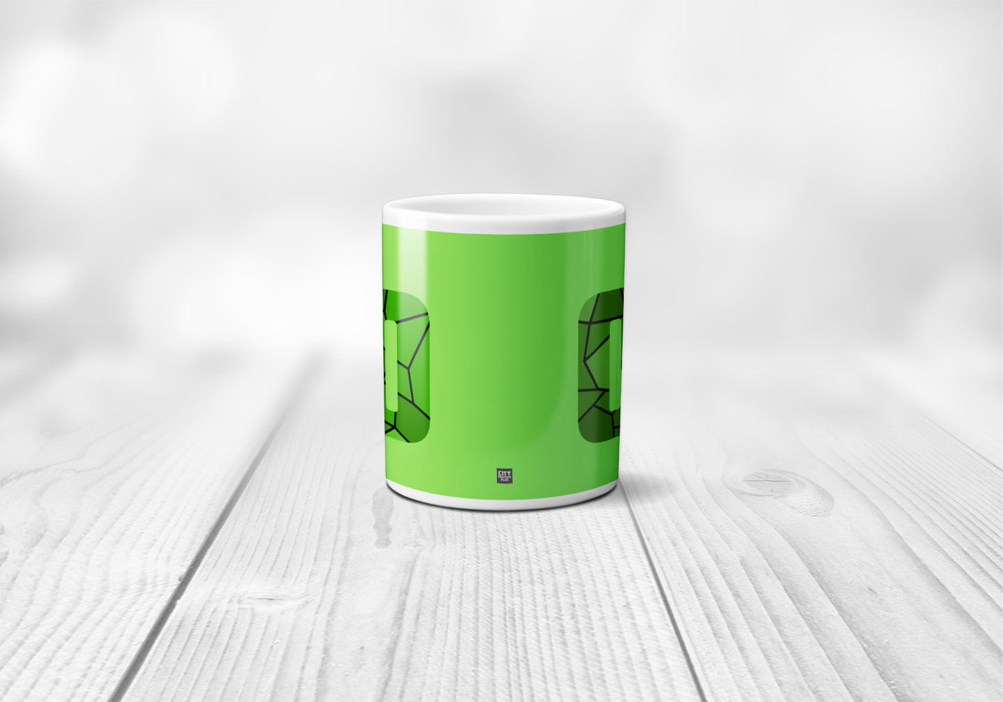 00 Number Mug (Liril Green)